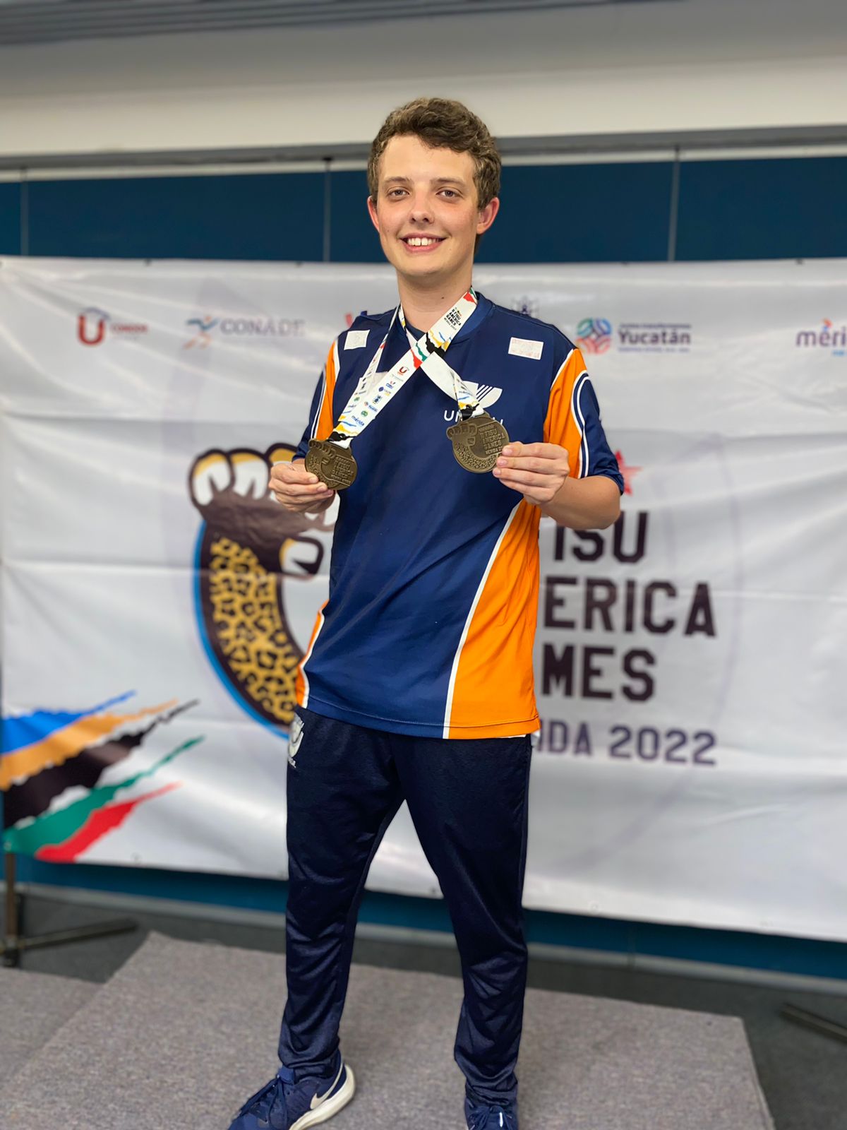 NATHAN FILGUEIRAS (UNIVALI/FCDU/CBDU), CONQUISTA OURO NO XADREZ NOS FISU AMERICAN GAMES