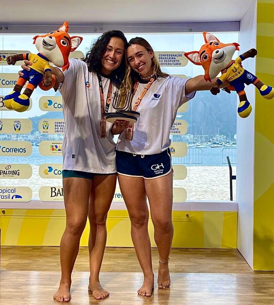 VOLEI DE PRAIA, UNIVALI É BRONZE