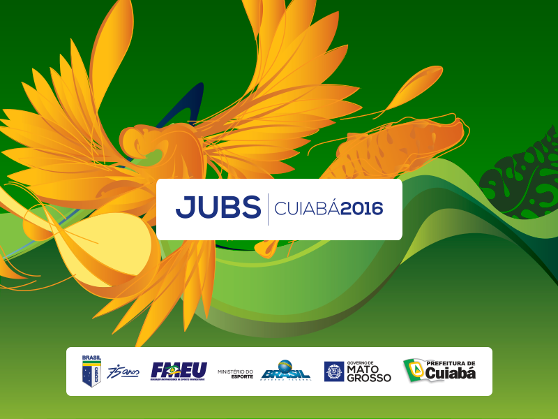 JUBs 2016: de 02 a 13 de novembro em Cuiabá-MT