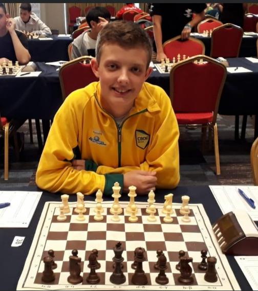 NATHAN FELIPE FILGUEIRAS (UNIVALI), CAMPEÃO DO XADREZ MASCULINO
